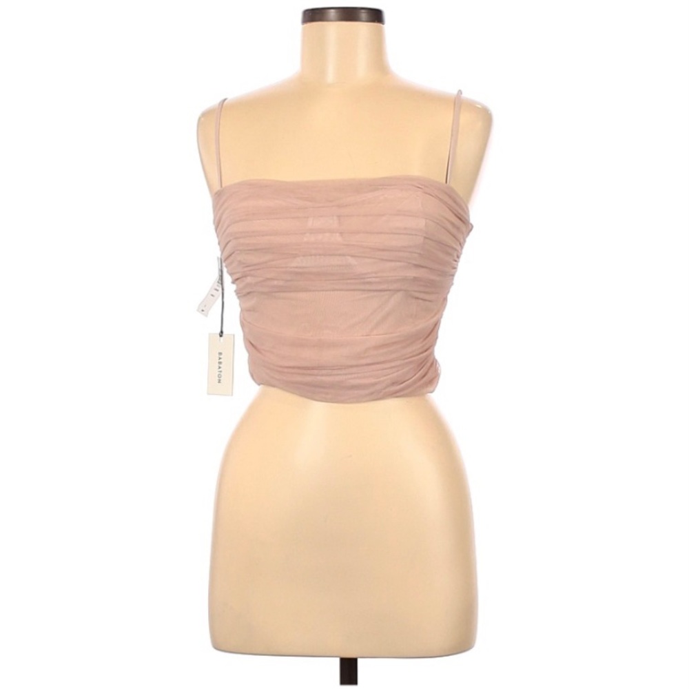 Aritzia Babaton Luxor Tank Pink